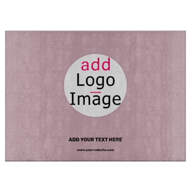 Planche À Découper Ajouter Logo Business Personnalisable Marque Dusty (Devant)