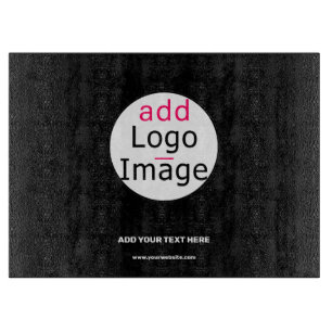 Planche À Découper Ajouter un logo Entreprise Chic Personnalisable No