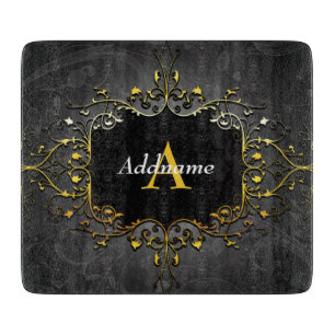 Planche À Découper Ajoutez votre nom et vos initiales