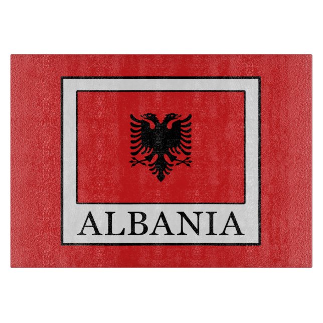 Planche À Découper Albanie (Devant)