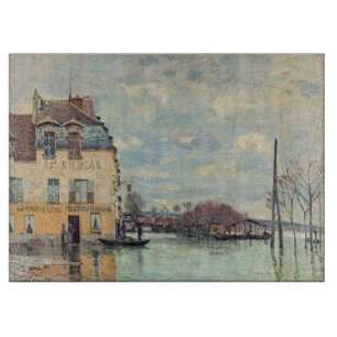 Planche À Découper Alfred Sisley - Inondation à Port-Marly 1872