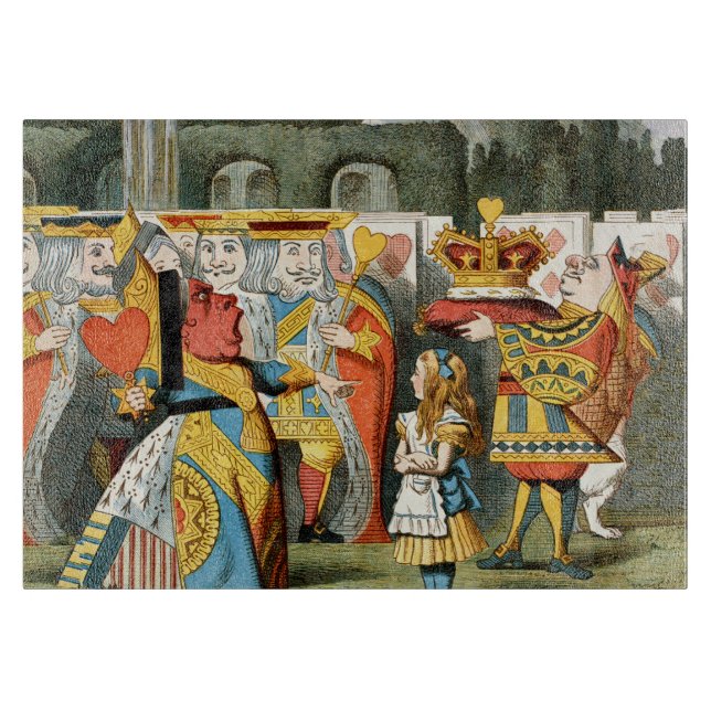 Planche À Découper Alice à Wonderland (Devant)