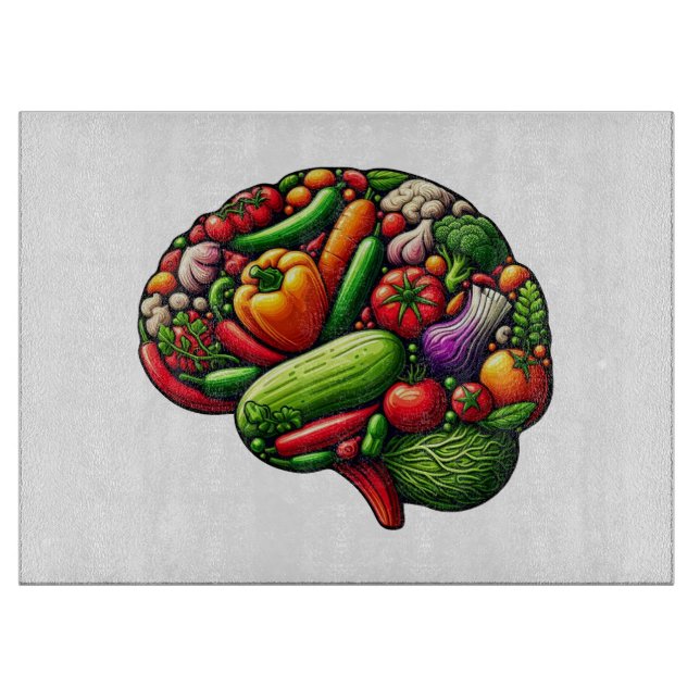 Planche À Découper Alimentation du cerveau (Devant)