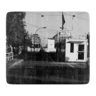Planche À Découper Allemagne vintage Postes frontaliers Est Berlin Ou
