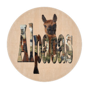 Planche À Découper "Alpacas : Un ami furieux derrière le nom"