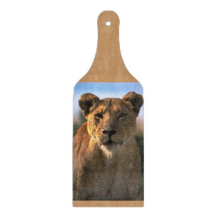 Planche À Découper Amateurs de lions lioness
