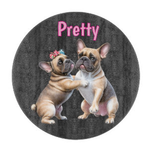 Planche À Découper Amour de Bouledogue Français Bouledogue Français