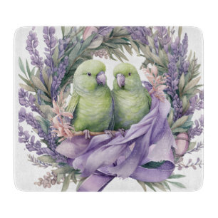 Planche À Découper Amoureux de Lavande