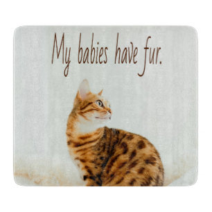 Planche À Découper Amoureux des chats, Mème de chaton mignon, Mes béb