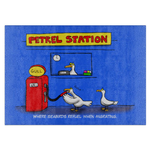 Planche À Découper Amusant goéland de mer petrel caricature humour