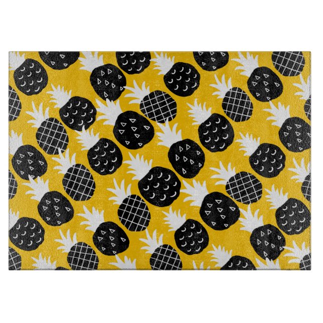 Planche À Découper Ananas noir (Devant)