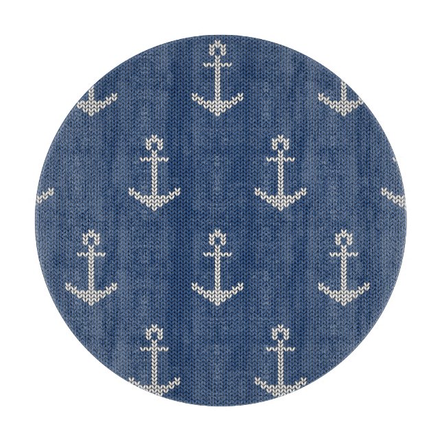 Planche À Découper Ancre de la mer de Knit (Devant)