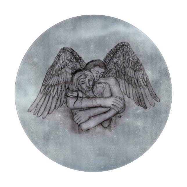 Planche À Découper Angel Eros en amour (Devant)