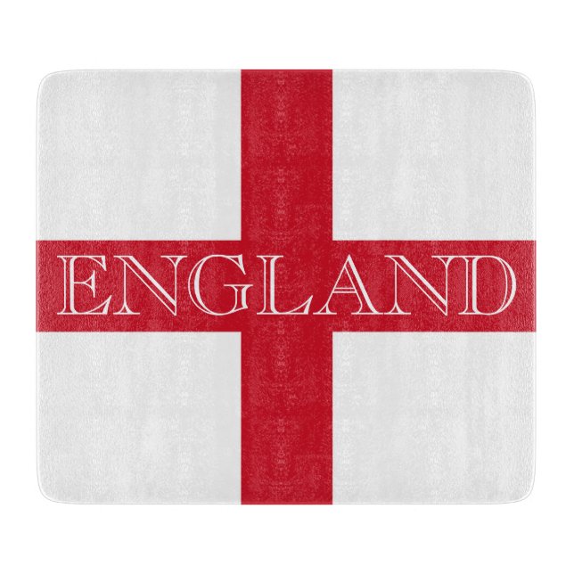 Planche À Découper Angleterre sur le drapeau anglais cbt (Devant)