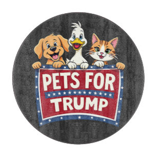 Planche À Découper Animaux de compagnie pour Trump Cats Maga Dogs Ele