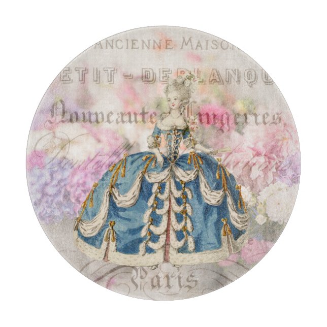 Planche À Découper Antique Marie Antoinette (Devant)