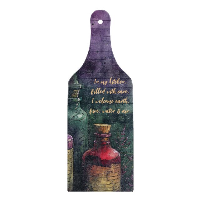 Planche À Découper Apothicaire de vos propres potions magiques (Devant)