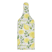 Aquarelle Citrons & Barnwood