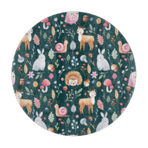 Planche À Découper Aquarelle Fairy Forest Motif pour enfants