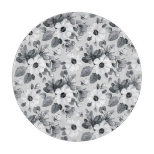 Planche À Découper Aquarelle fleur sauvage - Illustration Vintage
