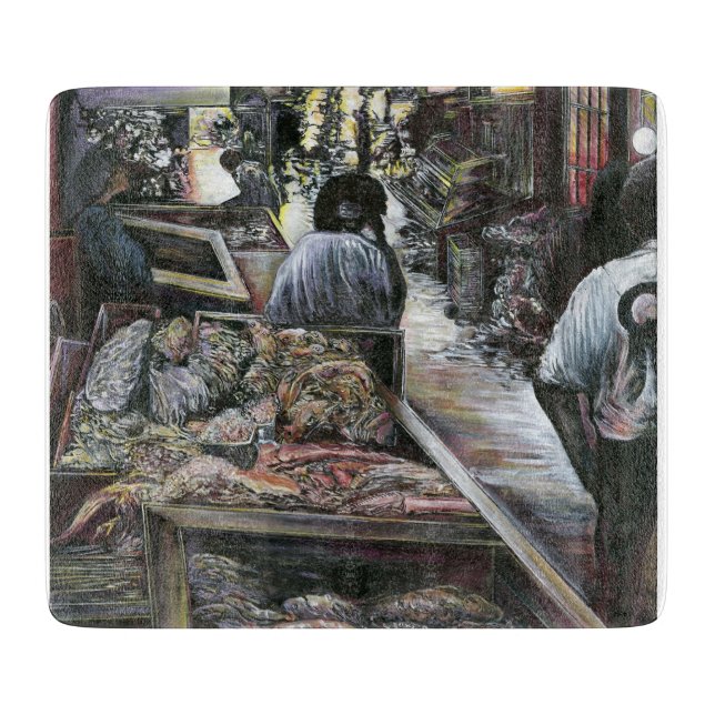 Planche À Découper Aquatique, mais baisée de Desert Wind, Jérusalem (Devant)