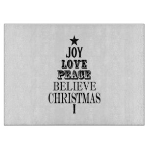 Planche À Découper arbre de noël vintage moderne