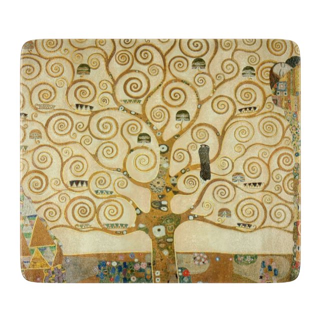 Planche À Découper Arbre de vie de Gustav Klimt (Devant)