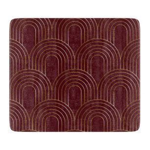 Planche À Découper Arches Art Déco Coquille vintage moderne élégant