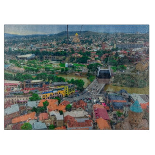 Planche À Découper Architecture de la ville de Tbilissi