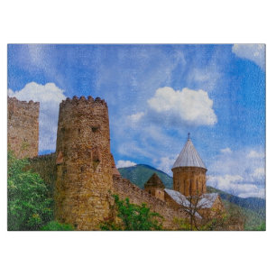 Planche À Découper Architecture du château de Georgia Ananuri
