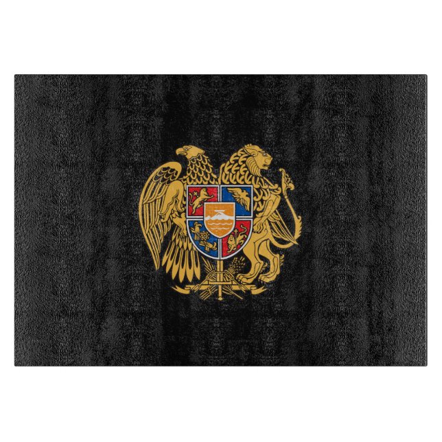 Planche À Découper Armenian coat of arms (Devant)