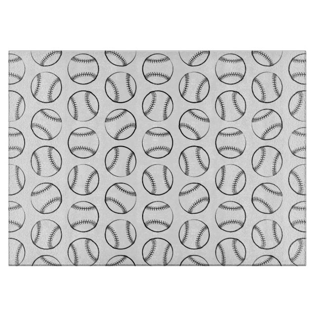 Planche À Découper ARRIÈRE - PLAN À THÈME DU Baseball (Devant)