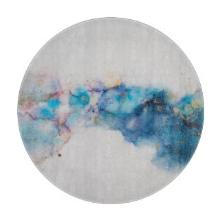 Planche À Découper Arrière - plan Abstrait de l'encre d'alcool