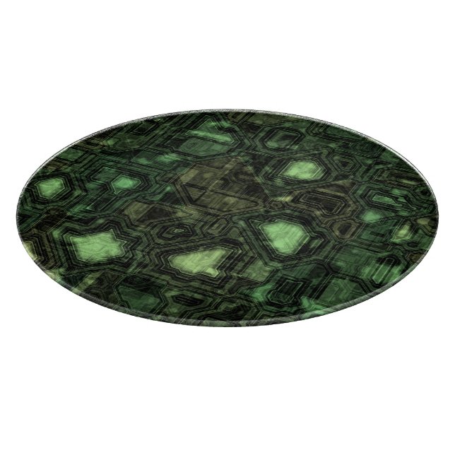 Planche À Découper Arrière - plan de circuit d'ordinateur (Coin)