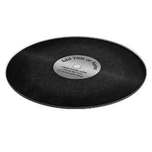 Planche À Découper Arrière - plan de disques Vinyl LP