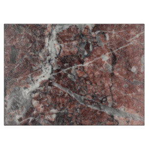 Planche À Découper Arrière - plan en pierre rose de motif de cristal