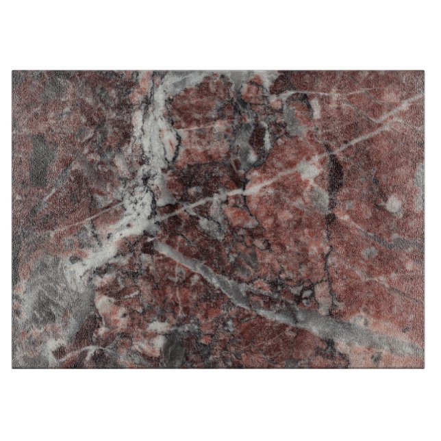 Planche À Découper Arrière - plan en pierre rose de motif de cristal (Devant)