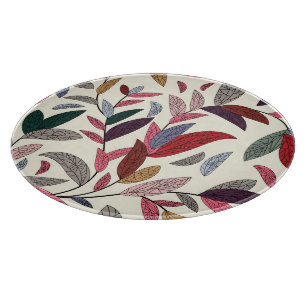 Planche À Découper Arrière - plan floral