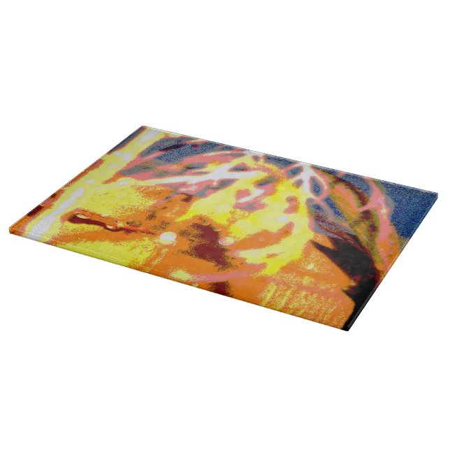 Planche À Découper Arrosage Abstrait (Coin)