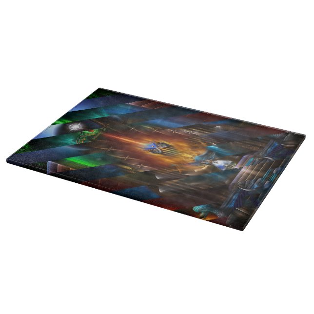 Planche À Découper Arsencia Golden Goddess Razor Cut Cut Board (Coin)