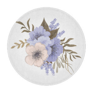 Planche À Découper Art floral de rose vintage Fleurs botaniques rét