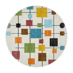 Planche À Découper Art moderne du milieu du siècle 1,3