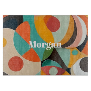 Planche À Découper Art moderne du milieu du XXe siècle, nom ou monogr