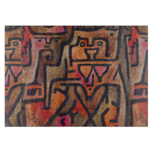 Planche À Découper Art Moderne Expressionniste Abstrait de Forêt de K