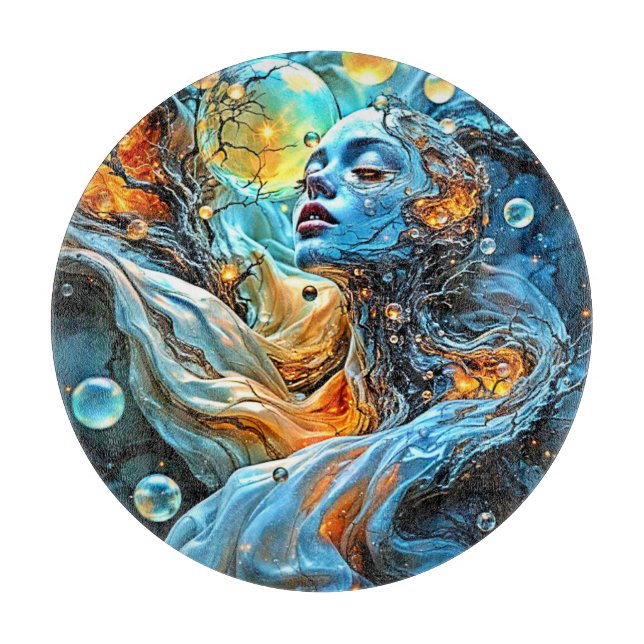 Planche À Découper Art mystérieux de la sérénité (Devant)