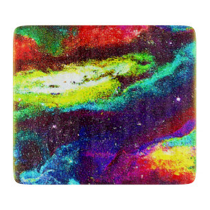 Planche À Découper Art Universe coloré. Acheter maintenant