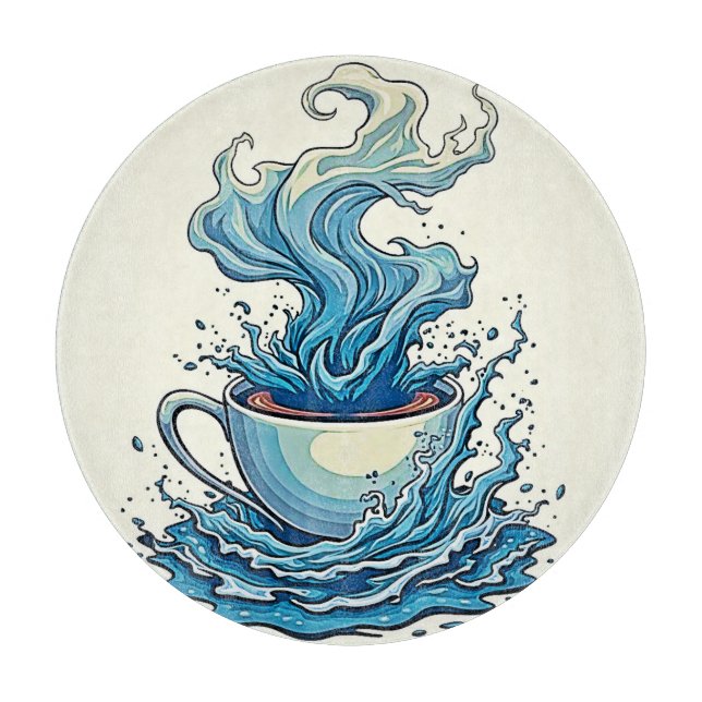 Planche À Découper Au-delà de la tasse quotidienne (Devant)