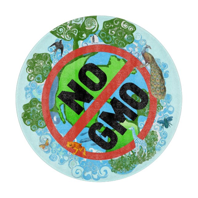 Planche À Découper Aucun OGM (Devant)