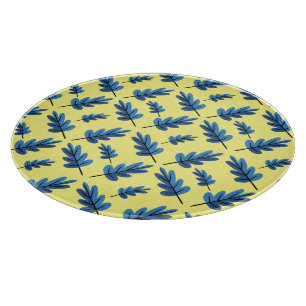 Planche À Découper Automne bleu