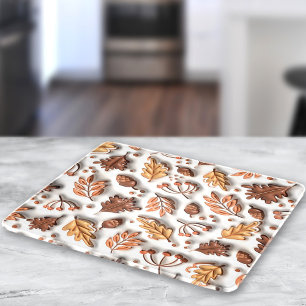 Planche À Découper Automne Feuilles gonflées d'automne Acorn 3D Moder